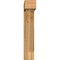 Ekena Millwork Traditional Block Rough Sawn Bracket w/ Offset Brace, Western Red Cedar, 8"W x 36"D x 44"H BKT0806X36X44TRA05RWR - alternate 2
